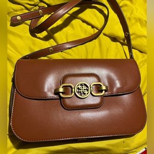 Guess “Brown” Cross Body Purse - Used (great condition)